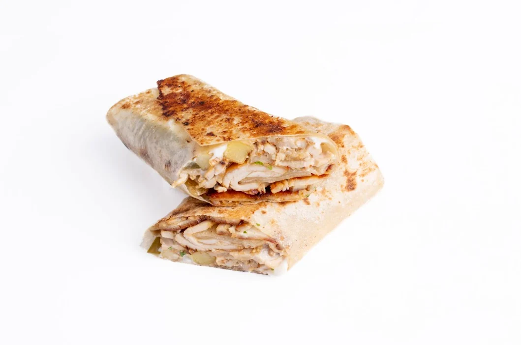 Classic chicken shawarma wraps